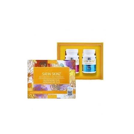 Satin Skinz Glutathione Plus Astaxanthin Brightening Set
