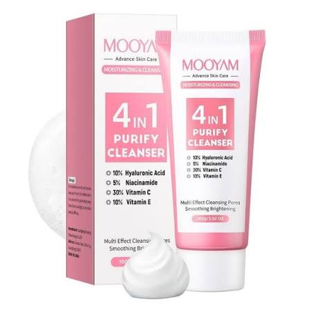 MOOYAM 4-in-1 Purify Cleanser